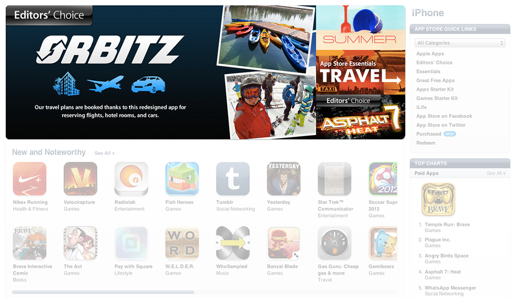Apple's Editors Choice