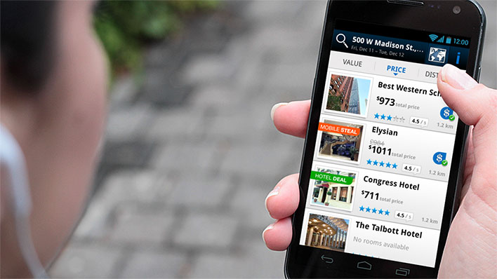 Obitz Android Hotel App