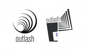 Outlash eyelash logo